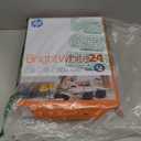 HP Papers | 8.5 x 11 Paper | BrightWhite 24 lb |1 Ream - 500 Sheets| 100 Bright | Made in USA - FSC Certified | 203000R