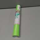 GIRAFVINYL Neon Green Glitter HTV Vinyl, Lime Green Glitter Iron on Vinyl Heat Transfer for DIY T-Shirt, Fabric Appearance, 12" x 8ft Easy to Weed