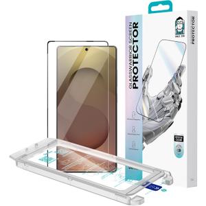 BENKS GlassWarrior AR Screen Protector for Galaxy S25 Ultra, 9H+ Shatterproof [Military-Grade Protection], Superior Scratch Resistance Anti-Reflective Tempered Glass Screen Protector
