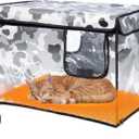 Heated Cat House Outdoor with Two Exits,Insulated and Waterproof, Outside Weatherproof Feral Cat Shelter for Winter (Camouflage, L)