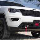 Rough Country Winch Fairlead License Plate Mount| Hawse Fairlead - RS138,Black