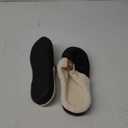 UBFEN Womens Mens Slippers Memory Foam Comfort Fuzzy Plush Lining Slip On House Shoes (15-16 Women/13-14 Men, Black)