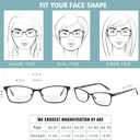 Small Bifocal Reading Glasses Women Blue Light Computer Reader Clear Top Cateye Ladies Designer Stylish Eyeglasses