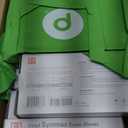 Jointown Vinyl Exam Gloves- 4 mil Safty Glove Latex-Free & Powder-Free, SGBE 8003 Synmax Disposable Medical Glove Large (Case of 1000, Black)