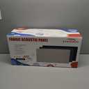 4 PCS Fabric Acoustic Panels,24''x12''x2'' Sound Proof Panels for Walls,Acoustic Wall Panels, Self-adhesive Soundproof Wall Panels for Echo Absorption for Home Studio Office (Grey)