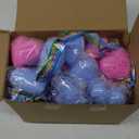 28 Pack Valentines Butter Slime Filled Heart with Fruit Charms Valentines Cards Gifts for Kids Girls Boy Non-Sticky Putty Stress Relief Toy Valentines School Classroom Exchange Party Favor