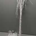 LIGHTSHARE 4 Feet Birch Tree, 48 LED Lights, Warm White, for Home, Festival, Party, and Christmas Decoration, Indoor and Outdoor Use