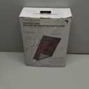 Calming Heat Massaging Vibrations Weighted Heating Pad by Sharper Image | Auto Shut-Off Feature, Gift for Holidays, Women & Men | 3 Heat, 9 Massage, 12 x 24, 4 lbs