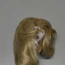 Sofeiyan 13" Ponytail Extension Long Curly Ponytail Clip in Claw Hair Extension Natural Looking Synthetic Hairpiece for Women, Light Blonde mix Bleach Blonde Evenly