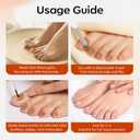 2 x modelones Toenail Fungus Treatment Extra Strength 7days Nail Fungus Treatment for Toenail and Fingernail With Brushes Head Nail Repair for Damaged Nails Antifungal Nail Polish 30ML 1Fl Oz