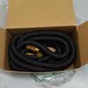 Flexi Hose Lightweight Expandable Garden Hose, 50FT  Retractable Garden Hose, Water Hose  NoKink Flexibility, 3/4 Inch Solid Brass Fittings and Double Latex Core