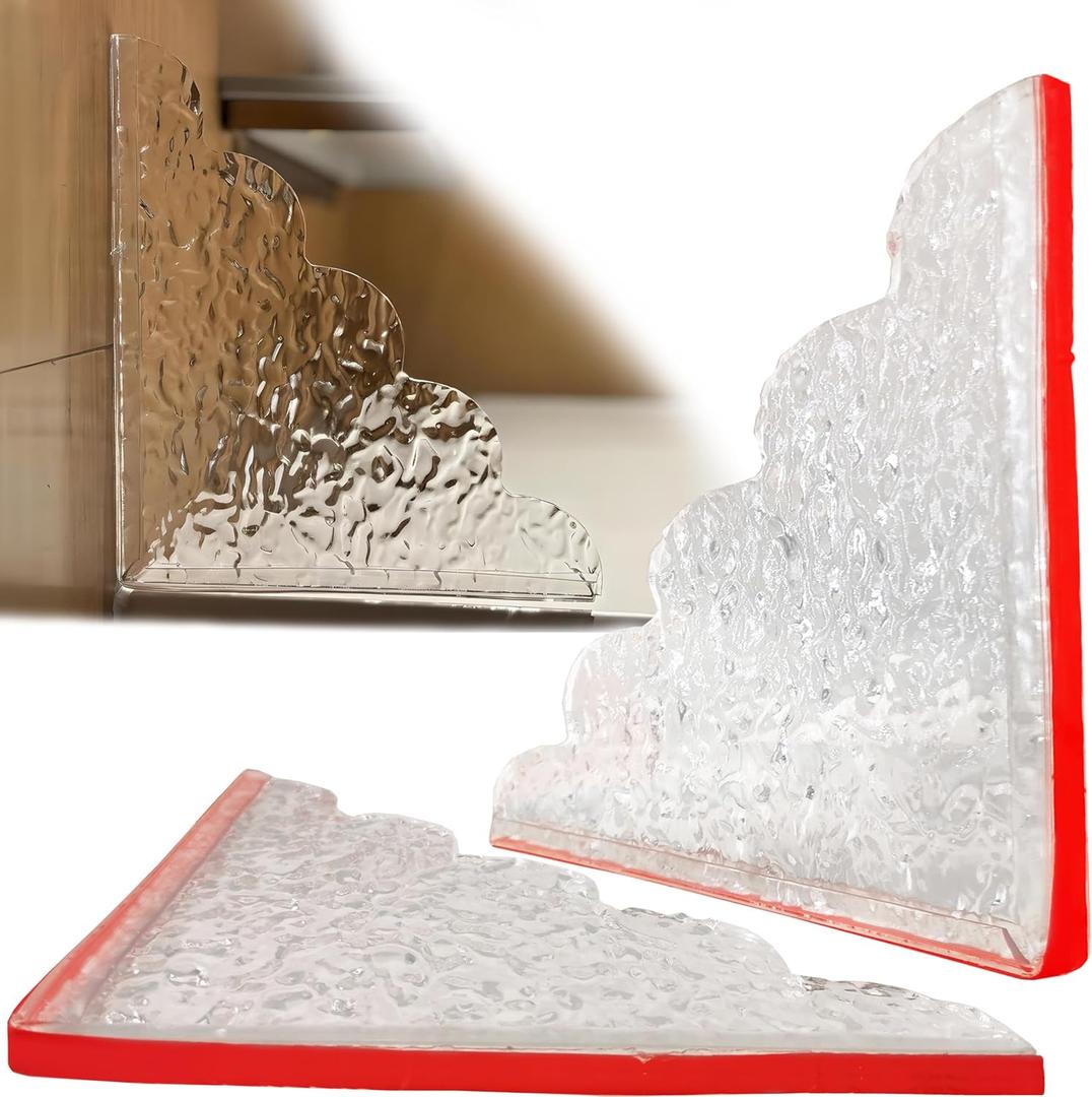 Shower Splash Guard for Tub Corner Splash Guards to Keep Water in Shower Corner Water Guard for Bathtub Bathroom Tub Corner Edge Barrier