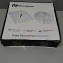 NearMoon Rain Shower Head with 11 Adjustable Extension Arm, Large Stainless Steel High Flow Rainfall Square Head, Bath Shower Waterfall Full Body Coverage (12 Inch, Chrome)