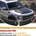 OQSNCV Windshield Wiper Cowl Cover Panel Compatible with Ford F150 (2009-2014), Left & Right Side Front Insert Panel, BL3Z15022A69A BL3Z15022A68A