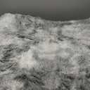 Large Shag Area Rugs 5 x 8, Tie-Dyed Plush Fuzzy Rugs for Living Room, Ultra Soft Fluffy Furry Rug for Bedroom, Indoor Carpet Nursery Rugs for Kids Room Home Decor, Light Grey
