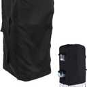 POPETPOP Bird Cage Covers for Night - Birdcage Cover Parrot Cage Cover Breathable Washable Birds Cage Cover Protector Pet Cage Cover Parakeet Cage Cover 32.23X17.68X13.36inch (Black)