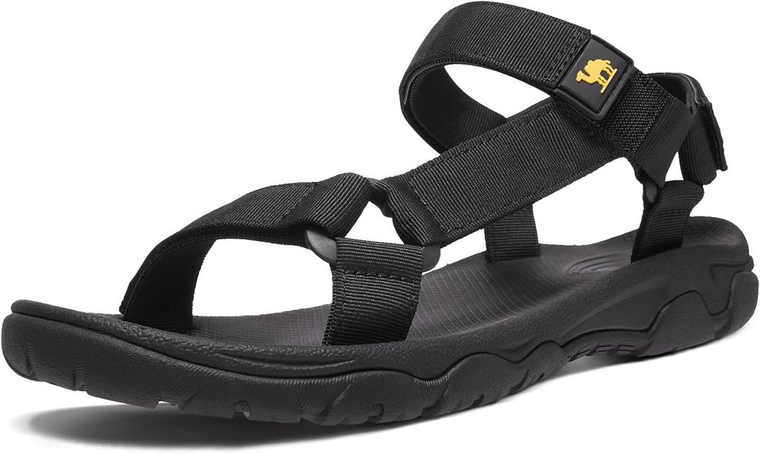 CAMELSPORTS Men's Hiking Sandals Open Toe Outdoor Beach Sandal Waterproof Sport Sandals Water Shoes for Athletic Walking (11, Black) CAMELSPORTS Men's Hiking Sandals Open Toe Outdoor Beach Sandal Waterproof Sport Sandals Water Shoes for Athletic Walking (11, Black)