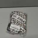Smell Proof Bag, 6.7"x4.7" Smell Proof Container with Activated Carbon Fiber Liner, Odorless Airtight Travel Organizer & Stylish Gifts for Women (Leopard)