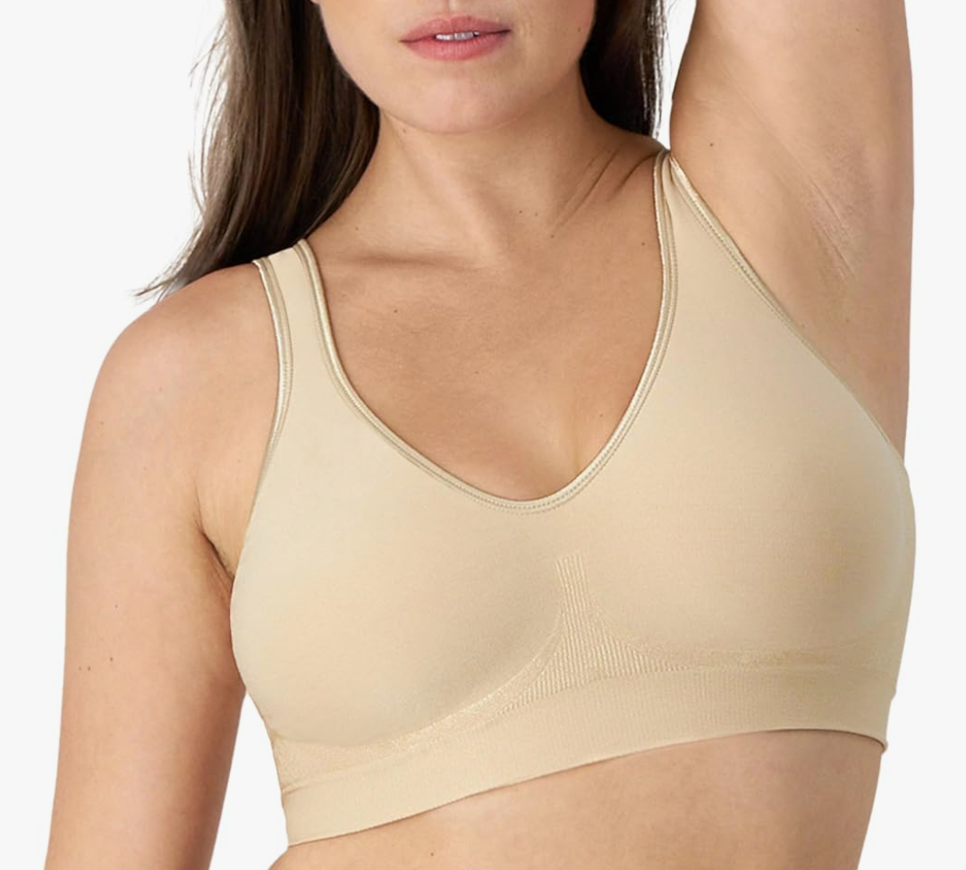 Bali Women's Comfort Revolution Wireless Bra, Full-Coverage Wirefree Bra, Cool Comfort Fabric 2XL