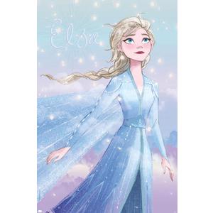 Trends International Disney Frozen - Elsa Glance Wall Poster, 22.375" x 34", Premium Unframed Version, 34"L x 22.4"W