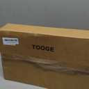 TOOGE Larger Pooper Scooper, Dog Pooper Scooper for Large Medium Small Dogs Heavy Duty Long Handle Metal Tray Rake Shovel Set for Yard Grass