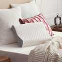 Sealy Memory Foam Contour Pillow, Standard, White 
