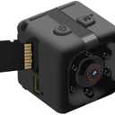 Mini Spy Camera with Audio & Video, 1080P Mini Hidden Camera, Portable Small HD Nanny Cam, Mini Spy Cams with Night Vision & Motion Detection, Indoor, Outdoor, Tiny Security Camera, Home, Office