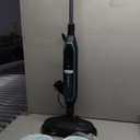 Pursteam ScrubMaster Steam Mop with Dual Scrubbing Head, LED Headlights, Adjustable Steam Control, Anti-Slip Swivel Head, Cable Holder & Upright Lock