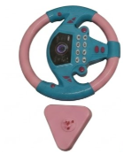 Steering Wheel Tool, with Sucking Cup, Plastic Music Steering Wheel Copilot Steering Wheel Tool for Age of 4-6 Years Old (Pink and Blue)
Visit the POENVFPO Store