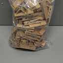 Kigley 150 Pcs Large Wooden Clothespins Extra Wide 2.83 Inches Length Sturdy Wooden Clothespin Heavy Duty DIY Clips for Laundry Hanging Clothes Craft Food Opened Bags Display DIY