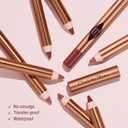 Charlotte Tilbury Lip Cheat Lip Liner Pencil - Gives Lips a Fuller-Looking, Defined Pout - Enriched with Jojoba Oil & Hyaluronic Acid - Waterproof, Smudge-Proof & Transfer-Proof (Pillow Talk - nude pink)