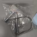 Safety Coupler Pin 1/ 4 Inch(6.3mm) Diameter, 1.97Inch(50mm) Length, Wire Lock Pins, Round Arch Wire Shaft Locking Pin, 316 Stainless Steel(2 Packs)