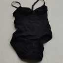 SHAPERX Women's Shapewear Bodysuit Tummy Control Body Shaper Seamless Sculpting Snatched Waist Body Suit (Black (Brief))