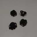 2.8 Inch Medium Octopus Hair Clips for Women, Black Matte Hair Claw Clips for Thin Fine Hair, Strong Hold Non-slip Spider Hairclips Jaw Clip