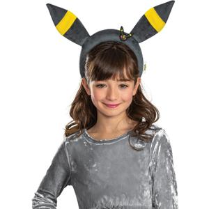 Disguise Pokemon Umbreon Ears, Official Kids Size Umbreon Pokemon Costume Headgear, One Size 8 and Over