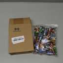 Mxfans 500Pcs 1:100 Scale Mixed Mini Miniature Painted Model People Figures for Miniature Scenes