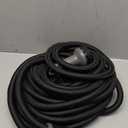 Relxitl Garden Hose, Flexible Water Hose, Ultra Lightweight Non-Expanding hose with 10 Function Sprayer, Leak proof, Pressure Resistant for Yard, Outdoor (Black, 50FT)