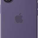 Apple iPhone 17 Silicone Case with MagSafe and Camera Control: Lightweight Phone Case, Wireless Charging Compatible, Smooth Matte Finish; Purple Fog