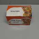 Kwaiffeo Halloween Lights, 100FT 300LED Orange String Light Outdoor Indoor, 8 Modes Connectable Orange Lights for Christmas Halloween Decorations Outside, Fairy Light for Party Yard Tree Fall Decor