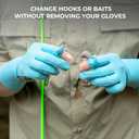 KastKing Sol Armis Pro UPF50+ Fishing Gloves-Quick-Dry, Full Finger & 3/4 Fingerless Sun Protection Gloves Men Women for Outdoor (XX-Large)