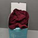 Krifey Wearable Blanket Hoodie, Oversized Sherpa Hooded as Birthday Gifts for Mom Women Girlfriend Men, Cozy Sweatshirt with Giant Pocket (Burgundy)