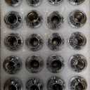 20 Pcs 14x1.5 One-Piece Chrome OEM Factory Style Lug Nuts for Stock Wheels, Replacement for 2015/2016/2017/2018/2019/2020 Mustang Edge MKX MKZ Aviator (M14x1.5)