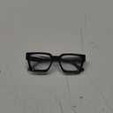 livho Oversized up to 99% Blue Light Blocking Glasses for Woman - Rectangle Fashion Glasses for Computer, Chic Preppy Frame (All Black)