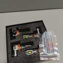 H11 9005 Led Bulb, 32000LM Super Bright Fog Lights, 6500K Cool White 9005/HB3 H11/H8/H9 Led Light Bulbs, IP67 Waterproof, 99% CANBUS Ready, Pack of 4