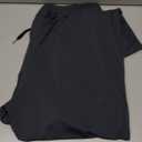 3 Pack Men's Athletic Pants with Zip Pockets, Lightweight Workout Sweat Pants Gifts for Men (Large, Black, Gray)