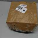 Thick Glass Soap Dispenser - Kitchen Dish Hand Soap Dispenser Set,Rustproof Pump Soap Lotion Dispenser Bathroom with Tray,14 Stickers for Kitchen Decor White Bottle/Black Pump