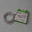 Belkin BoostCharge Braided Lightning Cable - 6.6ft/2M - MFi Certified Apple iPhone Charger USB to Lightning Cable 6ft - iPhone Cable - iPhone Charger Cable - Apple Charger - USB Phone Charger - White