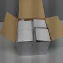 Nuogo 16 Pcs Heart Shaped Double Walled Glass Coffee Cups and Teaspoons Set Clear Mugs 2.8oz/80ml Heart Insulated with Handle for Milk Tea Juice Coffee Valentines Wedding Couples