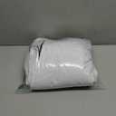 YEEFINE Men's Waterproof Snow Ski Pants Insulated Warm Winter Outdoor Snowboard Bibs with Suspenders, L, White