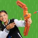 Nerf Minecraft Bow Dart Blaster, Pull-Back String Priming, 8 N1 Darts Compatible Only N1 Dart Blasters, Ages 8+